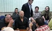 عکس: حرکت جالب محسن تنابنده با انگور!
