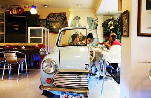 رستورانی برای عشق ماشین ها +عکس