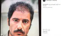 نوید محمدزاده با گریمی دیده نشده