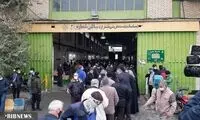 تصویرِ جدید از صف‌کشی مردم برای خرید مرغ