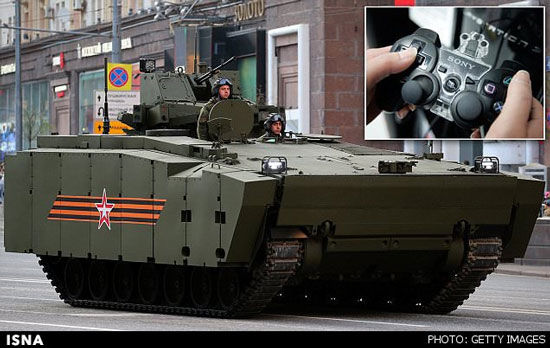 کنترل تانک روسی با دسته بازی! +عکس