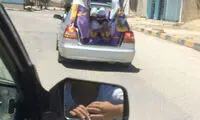 عکس: سرویس عجیب دانش آموزان دختر