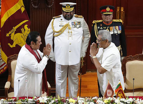 بازگشت برادران راجاپاکسه در رأس قدرت سریلانکا