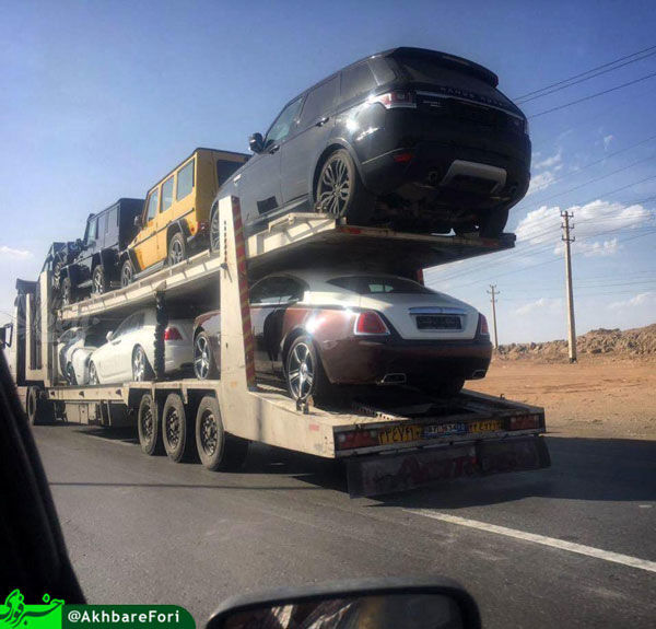 گرانترین خودروهای دنیا در جاده‌های ایران