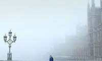 زیبایی اثیری لندن در مه +عکس