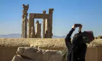 بازدید هیئت فرهنگی چین از تخت جمشید