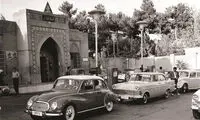 عکس: جایگاه پمپ بنزین در دهه ۴۰