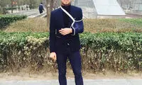 کتف پورعلی گنجی در رفت