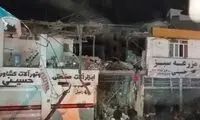 انفجار ناشی از نشت گاز در چالوس
