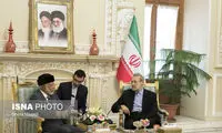 دیدار لاریجانی با وزیر امور خارجه عمان
