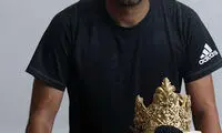 جواد نکونام و کیک تولدش