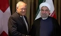 رئیس‌جمهور سوییس با روحانی دیدار و گفت‌وگو کرد