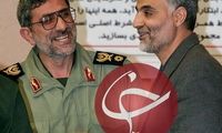 عکسی از حاج قاسم و فرمانده جدید سپاه قدس