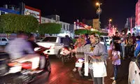تبلیغات انتخاباتی در خیابان‌های بوشهر