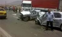 گزارش تصویری از یک تصادف سهمگین