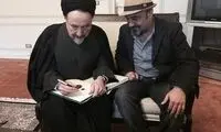 عطاران به دیدار خاتمی رفت +عکس