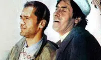عکس قدیمی از خسرو شکیبایی و رامبد