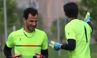 دروازه بان جدید در تمرین استقلال +عکس