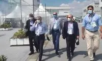 سلطانی‌فر در محل مسابقه اولین نماینده ایران