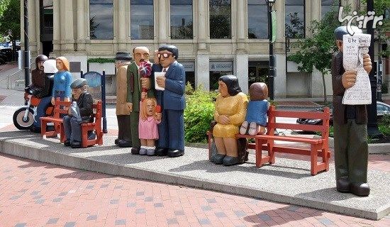 هنر و مجسمه های عمومی شهر سنت جان