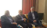 دیدار وزیر ارشاد با دو برادر نویسنده
