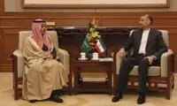 عکس یادگاری وزرای خارجه ایران، عربستان و چین
