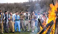 چهارشنبه‌سوری بدون سرخی آتش