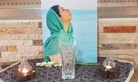 تصویری از دختر «عبدالفتاح سلطانی»