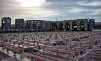عکس: ضیافت افطار در حرم امام رضا (ع)