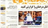 عناوین روزنامه های امروز 94/05/06