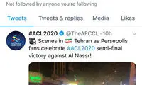 واکنش AFC به جشن هواداران پرسپولیس