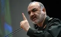 فرمانده کل سپاه: نمی‌گذاریم مردم در سختی باشند