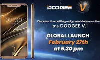 Doogee V، شبیه آیفون ۱۰ با اثر انگشت زیر صفحه