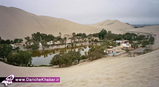 آبادی عجیب در میان بیابان +عکس