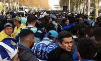 ترافیک شدید در مسیر‌های منتهی به ورزشگاه آزادی