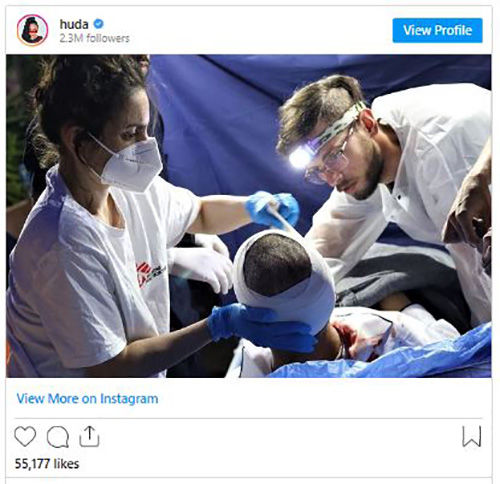 کمک صد هزار دلاری چهره مشهور به مردم غزه