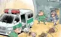 مرغ‌های معتاد دستگیر شدند!