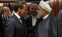 پیام روحانی به امانوئل مکرون