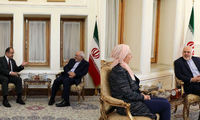 خداحافظی سفرای مجارستان و سوئد با ظریف