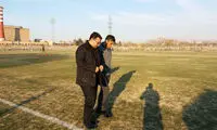 خطیبی در تمرینات ماشین‌سازی