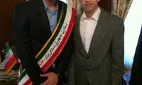 عکس: تجلیل سفیر ایران در هلند از جهانبخش
