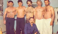 داود رشیدی و حاتمی در باشگاه کاراته فخیم زاده