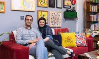 دکوراسیون هنریِ خانه ۵۰ متری فتانه و مهران!