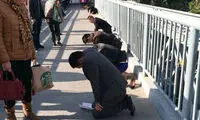 تنبیه کارکنان به سبک چینی! +عکس