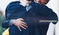 تصاویری احساسی از فرهاد مجیدی و سامان