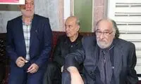 داریوش ارجمند در مراسم بیت الله عباسپور