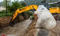 بارش باران و آبگرفتگی معابر در لاهیجان و لنگرود