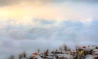 تصویری دل‌انگیز از طبیعت برفی و پاییزی فیلبند