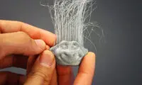 ساخت تار موی انسان با پرینتر 3D +عکس
