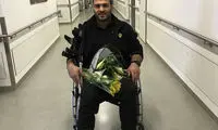 رضا یزدانی از بیمارستان مرخص شد